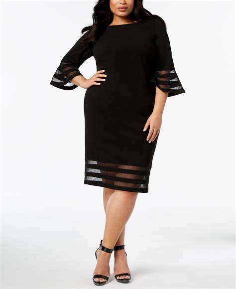 Online Exclusive. . Calvin klein plus size dress